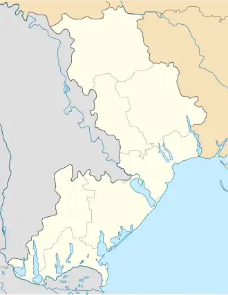 Novi Butory is located in Odesa Oblast