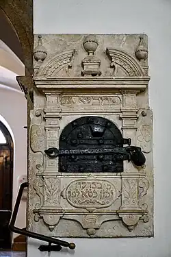 Alms box (1638)