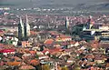 View from "Dealu Mic" hill