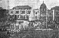 Grand opening of the monument