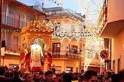 San Filippo d'Agira celebrated at Limina, Sicily, the 11–12 and third Sunday of May