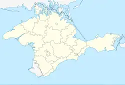 Kalinine is located in Crimea