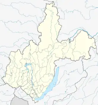 Baykalsk is located in Irkutsk Oblast