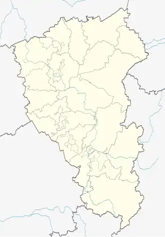 Kiselyovsk is located in Kemerovo Oblast