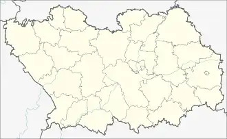 Belinsky is located in Penza Oblast