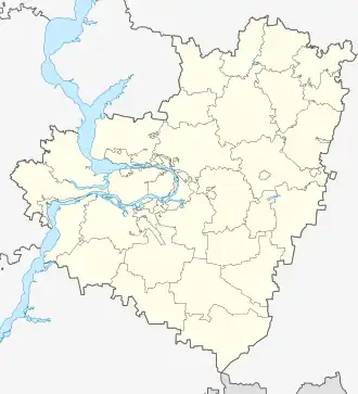 Metallurg Stadium is located in Samara Oblast