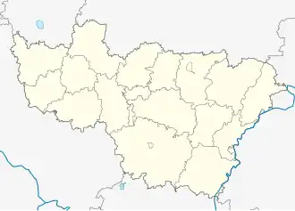 Kuplya is located in Vladimir Oblast