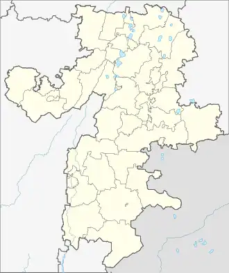 Uyskoye is located in Chelyabinsk Oblast