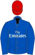 Royal blue, Red cap