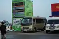 Guangdong Corps unmarked Toyota Coaster
