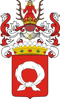 Coat of arms of Counts Kęszycki, Łączyński and Małachowski