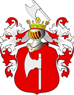Arms of the Oksza clan.