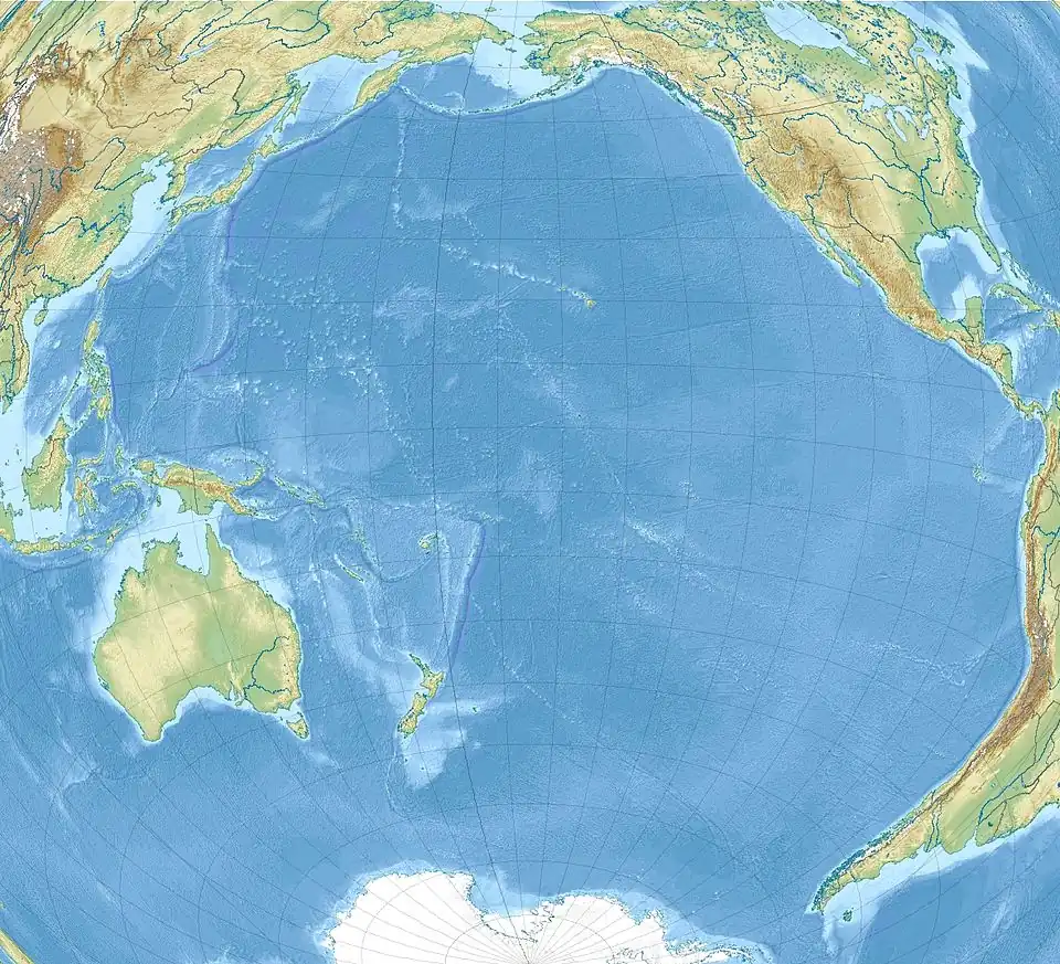 Adamstown is located in Pacific Ocean
