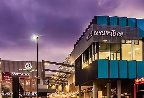 Pacific Werribee at night