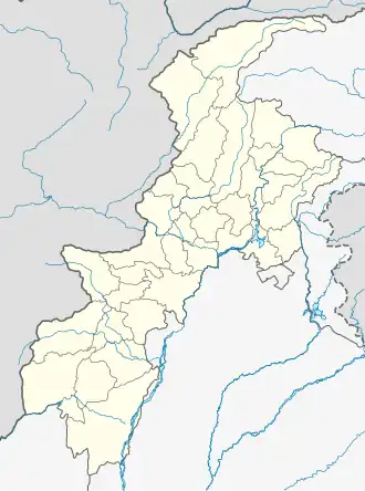 Jarma is located in Khyber Pakhtunkhwa