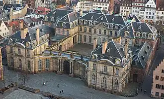 Palais Rohan, Strasbourg (revisions 1705–1708, later demolished)