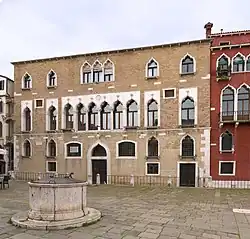 Facade of Palazzo Duodo in Campo Sant'Angelo