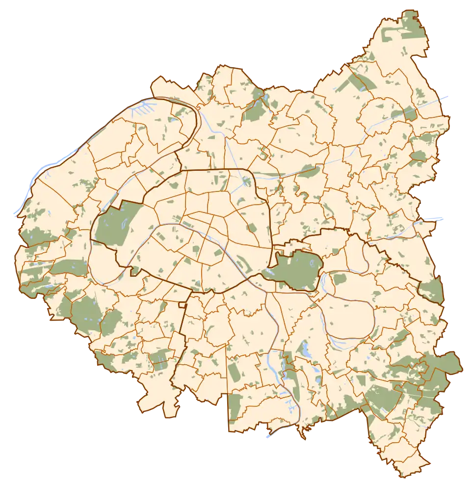 Church of Saint-Cyr-Sainte-Julitte is located in Paris and inner ring