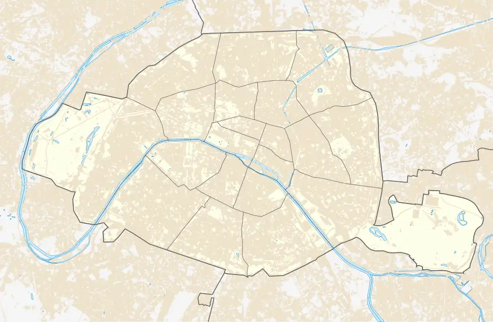 Château de Vincennes is located in Paris