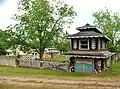 "Pasaquan" is a seven-acre compound near Buena Vista created by outsider artist Eddie Owens Martin (1908–1986), known as "St. EOM". The site is maintained by the Pasaquan Preservation Society. It was added to the National Register of Historic Places on August 27, 2008.