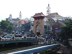 Southern gate of Pasar Baru
