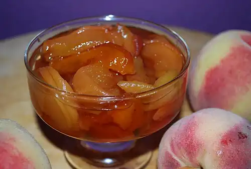 Peach jam