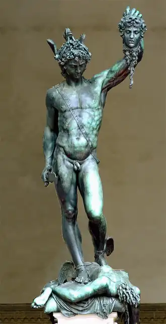 Perseus with the Head of Medusa (1545–1554) by Benvenuto Cellini