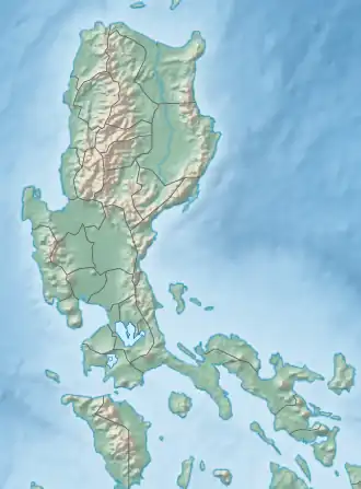 1983 Luzon earthquake is located in Luzon