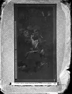 Men Reading taken in 1874 by J. Laurent inside Quinta del Sordo