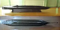 Model of Plongeur, made for the Exposition Universelle (1867). Musée National de la Marine (Rochefort).