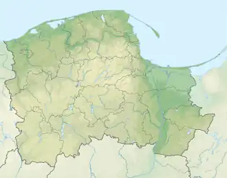 Gwiazdy is located in Pomeranian Voivodeship