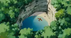 Porco Rosso's hideout