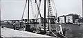 Double masted Istrian bracera in Piran harbour 1962
