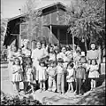 Hopi Indians at the Poston Center in September 1945.