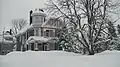 Private residence in winter