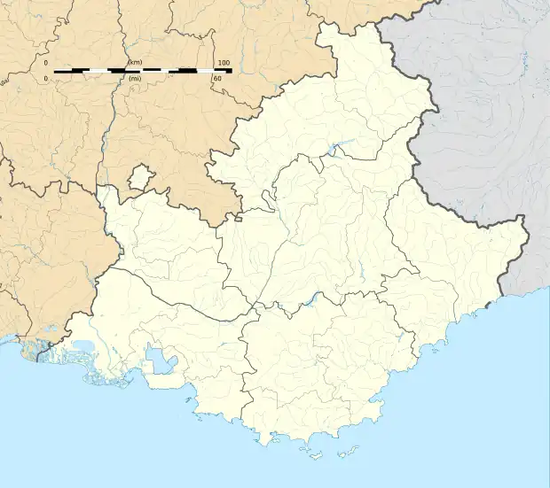 Cagnes-sur-Mer is located in Provence-Alpes-Côte d'Azur