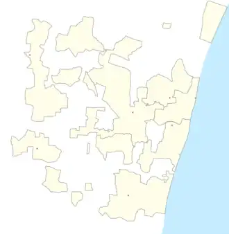 Muthialpet is located in Puducherry