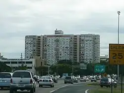 PR-18 south in Gobernador Piñero barrio