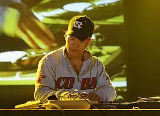 Qbert at the Nuits Sonores festival in France, 2006
