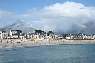 The beach at Quiberon