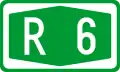R6 Motorway shield}}