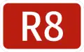 Expressway R8 shield}}