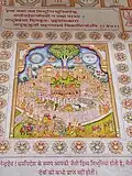 Mural of Samavasarana