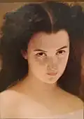 Head of the mad Ophelia