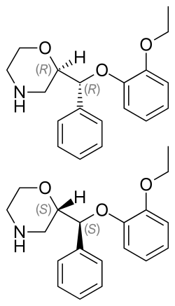 Reboxetine structure