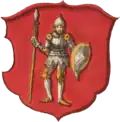 Coat of arms of Trakai Voivodeship from around the 16th century.