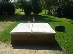 Patrick and Dorothea Henry's graves