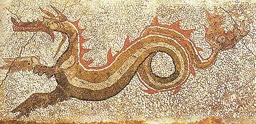 Mosaic from Caulonia, Calabria, National Museum of Magna Graecia