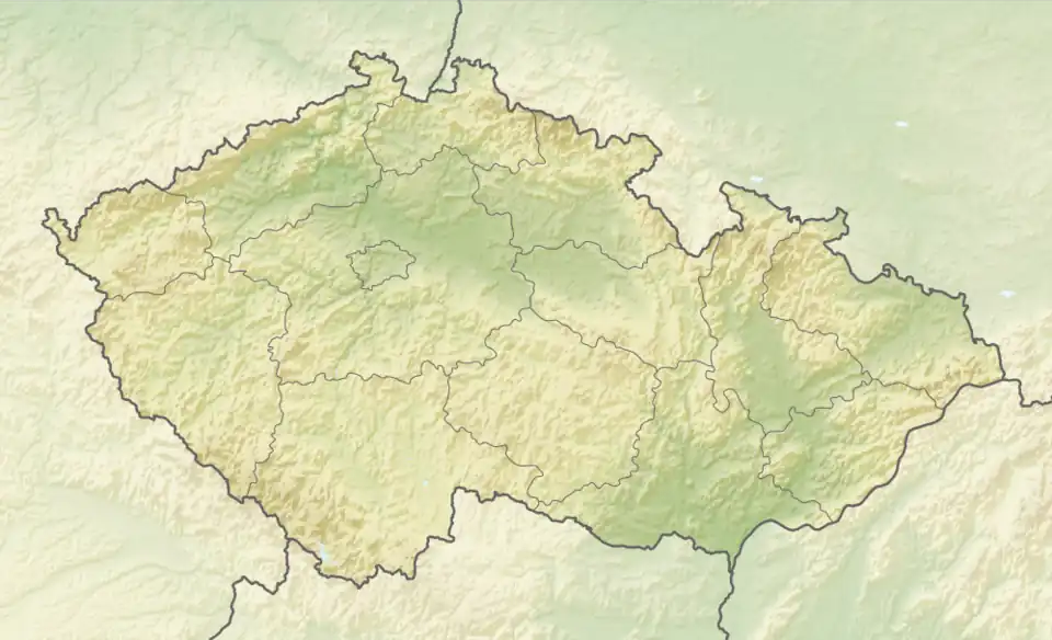 Růžová is located in Czech Republic