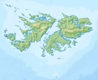 Stanley is located in Falkland Islands
